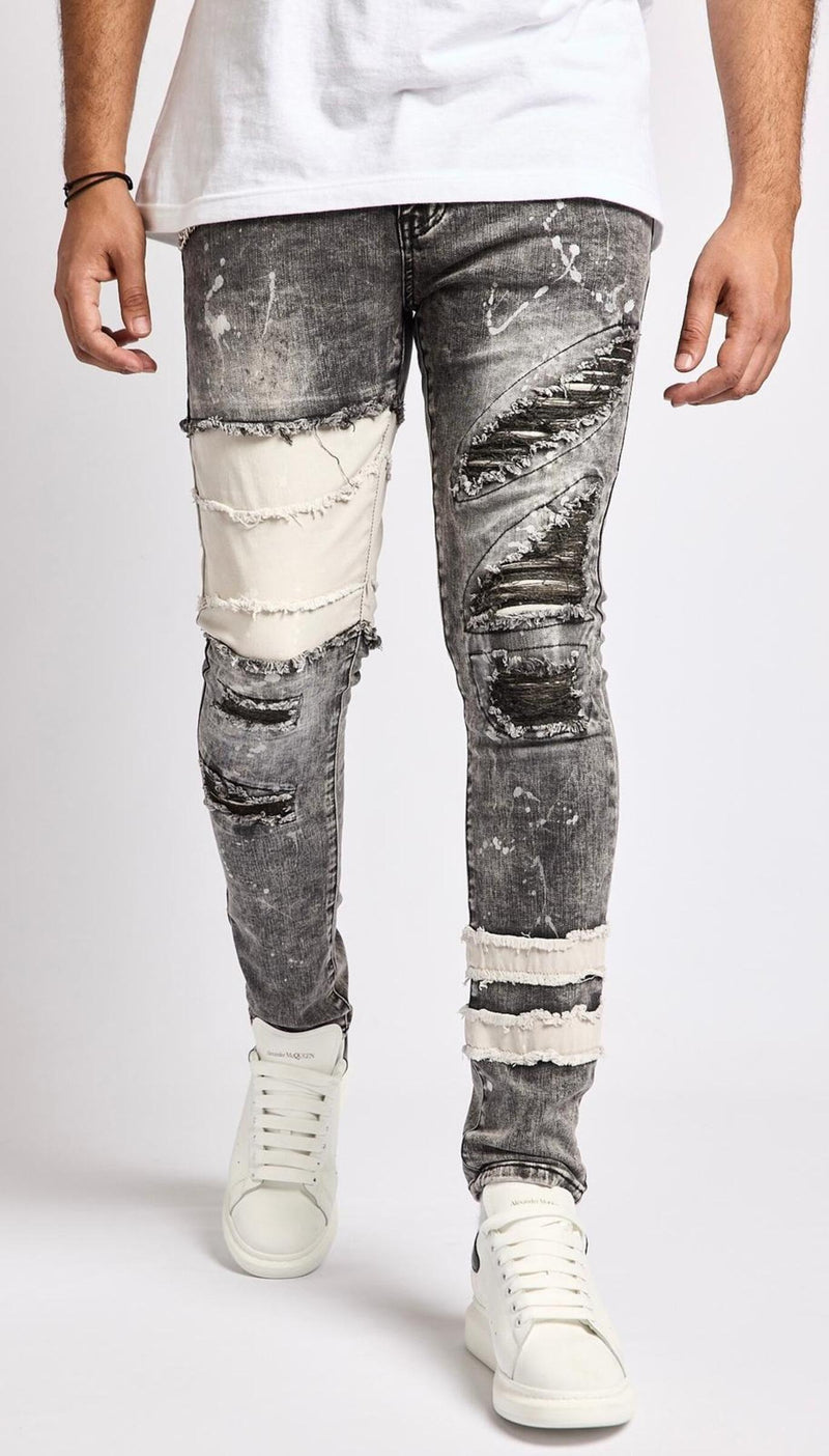 Reelistik Jericho Distressed Denim (Grey)