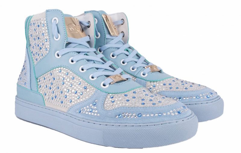 Ferrari Massari Nipsey Hustler II Shoes (Baby Blue/White)