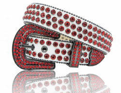 DNA Belt (White/Red)