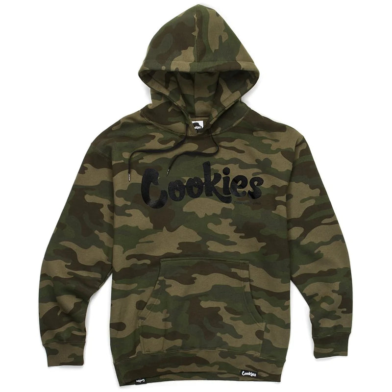 Cookies ORIGINAL MINT FLEECE HOODY (FOREST CAMO / BLACK)