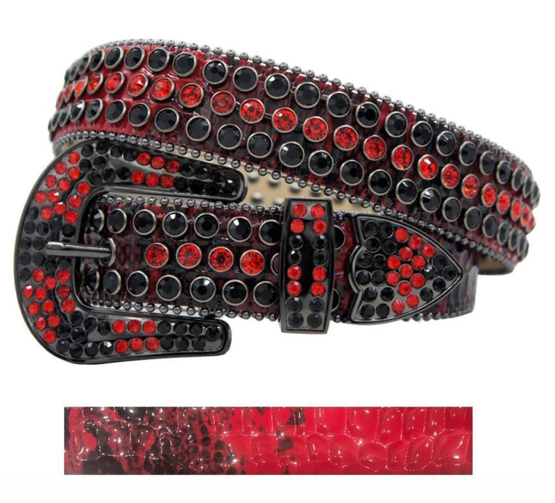 DNA Belt Red Fade (Black/Red)