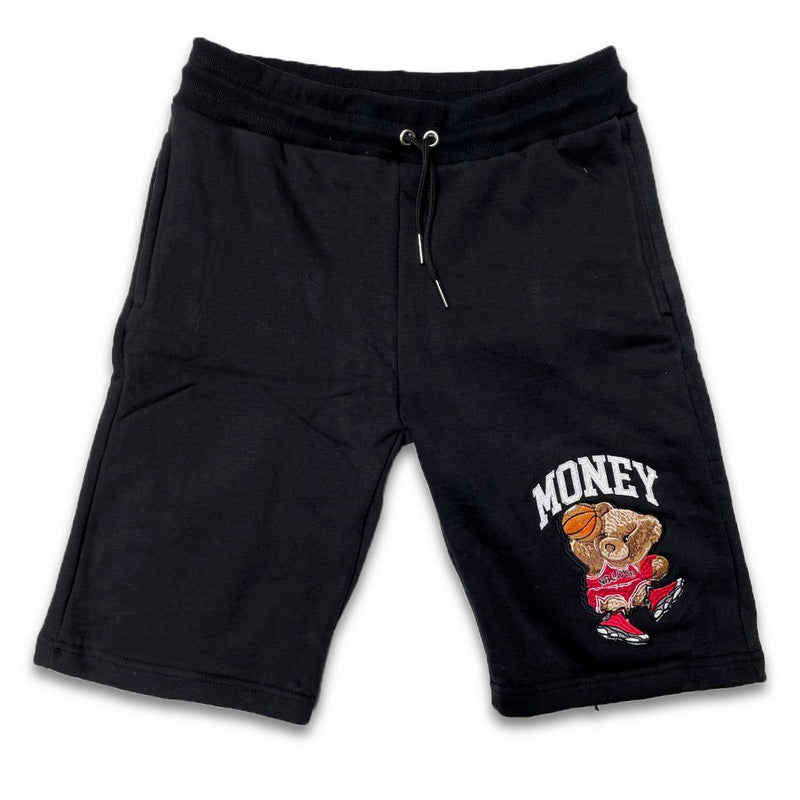 Retro Label Money Bear Shorts (Retro 13 Red Flint)