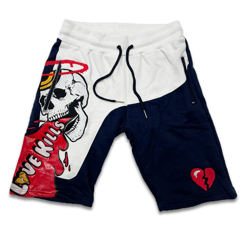 Retro Label Love Kills Shorts (Retro 7 Psg)