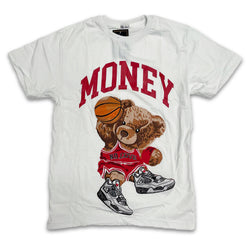 Retro Label Money Bear Shirt (Retro 4 White Oreo)