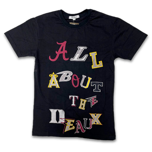 Retro Label All About the Deaux Shirt (Retro 6 Bordeaux)