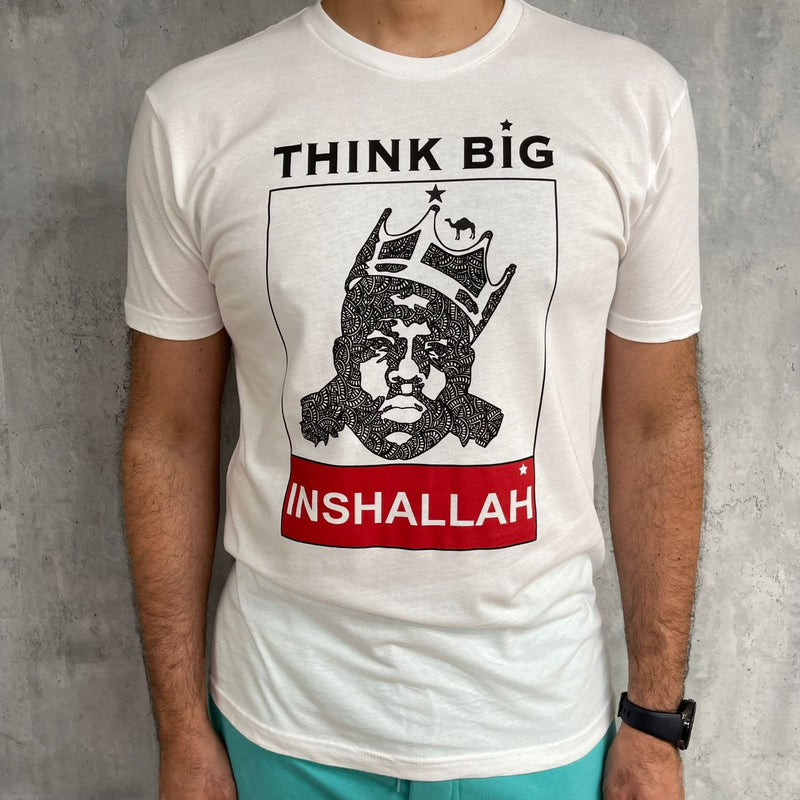 INSHALLAH Biggie Tee (White)