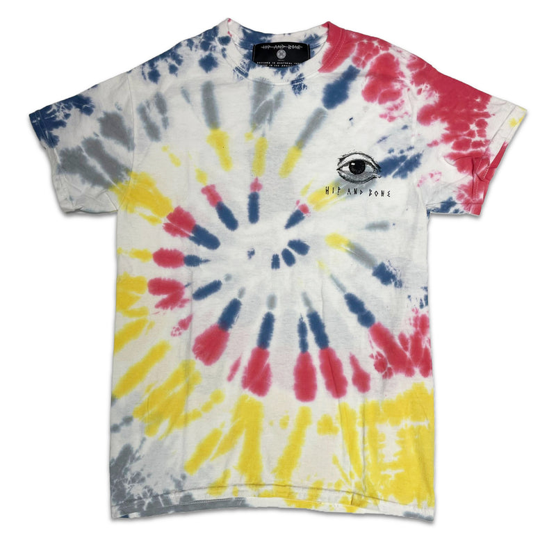 Hip and Bone Bone Cage TEE (Red/White/Blue/Yellow)