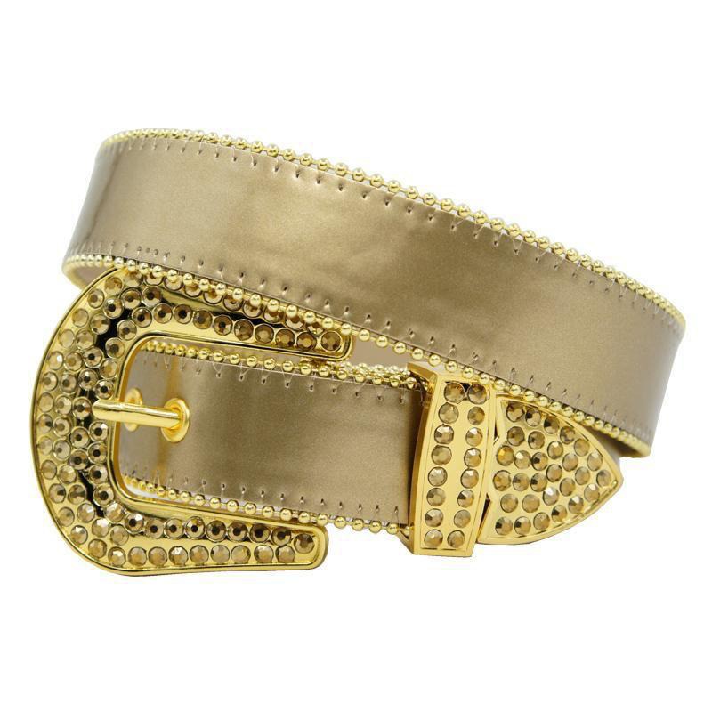 DNA NO STONES BELT (GOLD/GOLD)