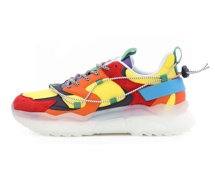 Mazino Dynamite Shoes (Yellow Multi/Red/Orange)